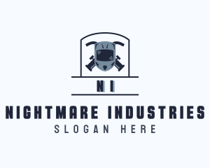 Industrial Welding Metalworks logo design