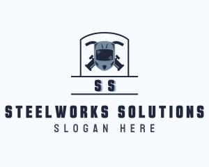 Industrial Welding Metalworks logo design