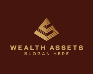 Pyramid Asset Management logo design