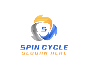 Electric Cycle Energy logo design