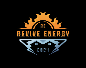 Thermal Energy HVAC  logo design