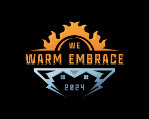 Thermal Energy HVAC  logo design