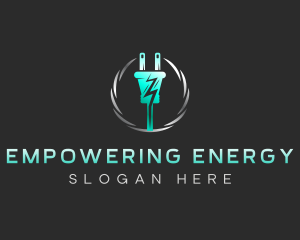 Electric Power Plug logo design