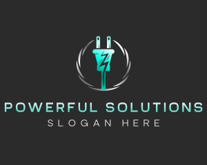 Electric Power Plug logo design