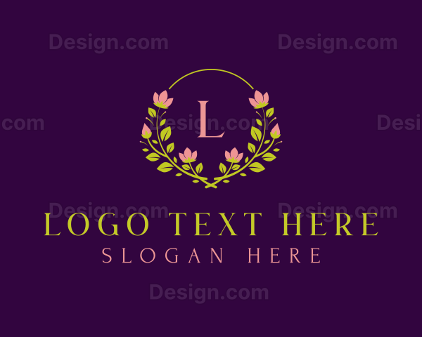 Flower Garden Florist Logo