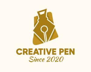 Fountain Pen Bag  logo design