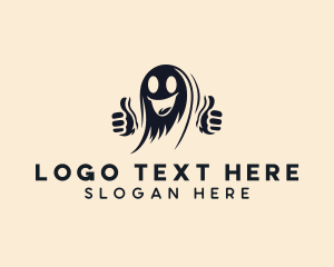 Creepy Ghost Spirit Logo