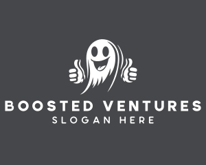 Creepy Ghost Spirit logo design