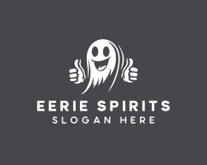 Creepy Ghost Spirit logo design