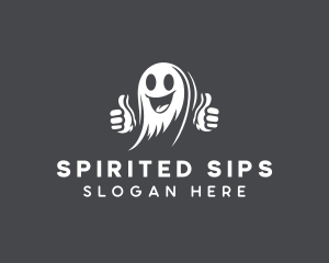 Creepy Ghost Spirit logo design