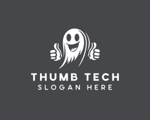 Creepy Ghost Spirit logo design