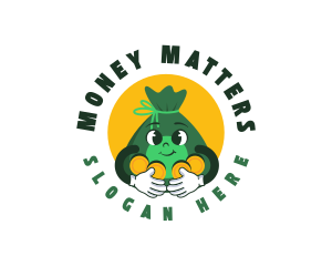 Money Bag Coin logo design