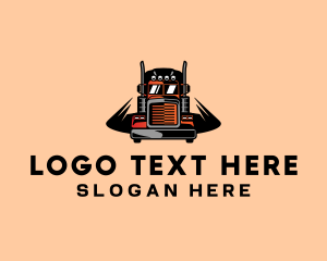 Truck Logistics Delivery  logo