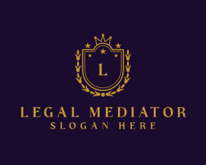 Crown Shield Legal Advice logo design