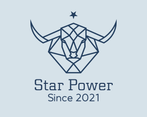 Star Taurus Bull logo design