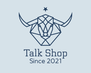 Star Taurus Bull logo design