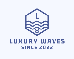 Water Wave Aquarium  logo design