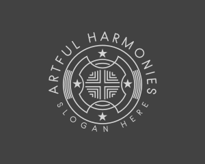 Classic Hipster Star logo