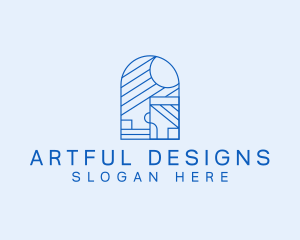 Interior Design Architect logo design