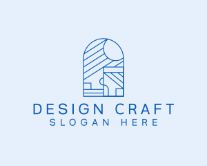 Interior Design Architect logo design