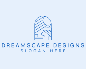 Interior Design Architect logo design