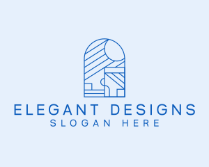 Interior Design Architect logo design