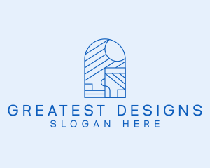 Interior Design Architect logo design