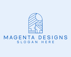 Interior Design Architect logo design