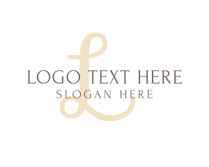 Simple Feminine Business logo