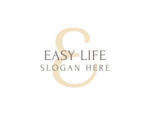 Simple Feminine Business logo design