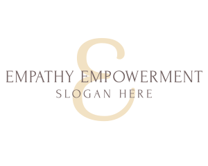 Simple Feminine Business logo design