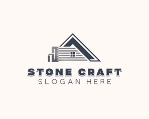 Plastering Construction Repair logo design