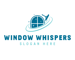 Janitorial Window Sanitation logo
