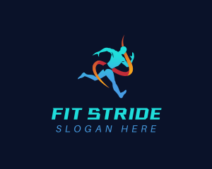 Running Athlete Exercise logo