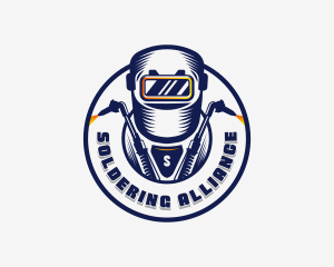 Welding Welder Metalworks logo