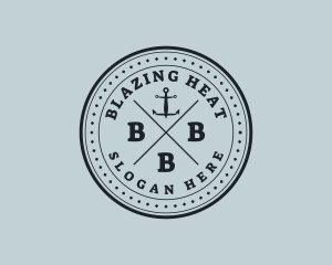 Nautical Sea Anchor Logo