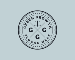 Nautical Sea Anchor Logo