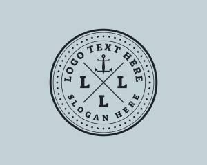 Nautical Sea Anchor Logo