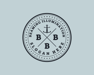 Nautical Sea Anchor logo design