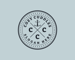 Nautical Sea Anchor logo design