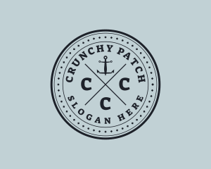 Nautical Sea Anchor logo design