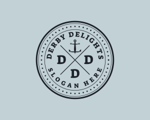 Nautical Sea Anchor logo design