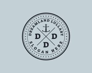 Nautical Sea Anchor logo design