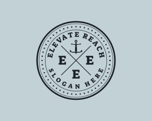 Nautical Sea Anchor logo design