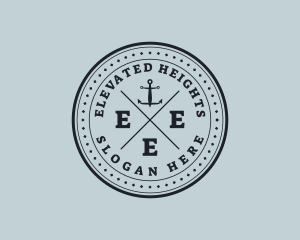 Nautical Sea Anchor logo design