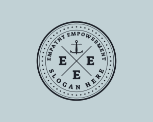 Nautical Sea Anchor logo design