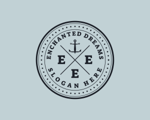 Nautical Sea Anchor logo design