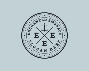 Nautical Sea Anchor logo design