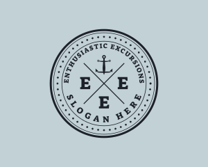 Nautical Sea Anchor logo design