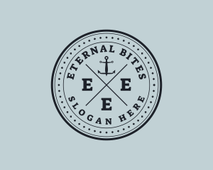 Nautical Sea Anchor logo design